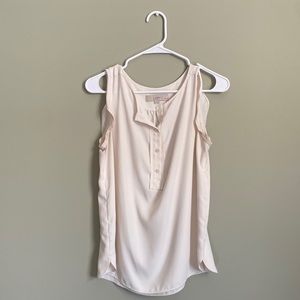 Ann Taylor Loft Ruffle Blouse